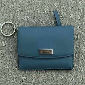 Kate spade Blue Keychain Card Holder